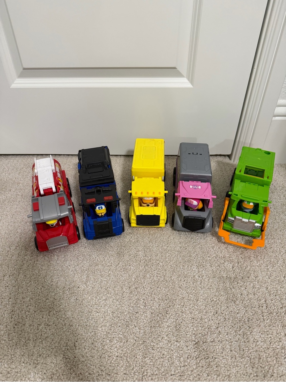 Paw Patrol Big Truck Pups Marshall, Chase, Rubble, Rocky, Skye